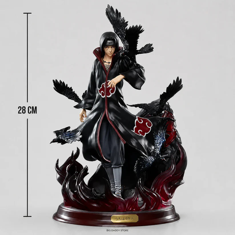 Itachi Uchiha Crow Illusion Statue